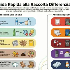 Guida alla raccolta differenziata: plastica, vetro, carta, organico e indifferenziato. Impara a riciclare correttamente per un ambiente più sano.