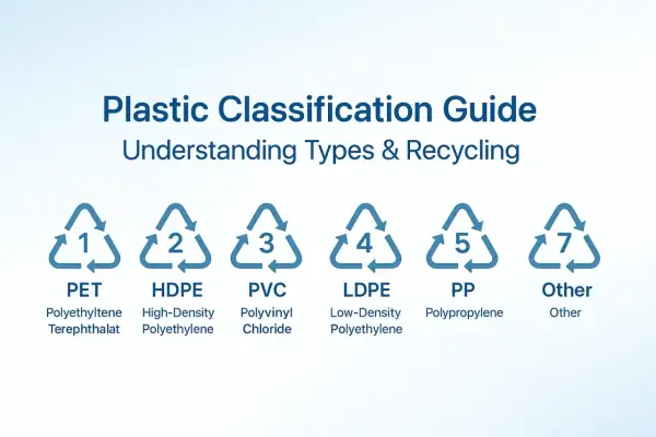 Guida alla classificazione delle plastiche: il simbolo LDPE 4 indica il polietilene a bassa densità, da conferire nella raccolta differenziata della plastica.